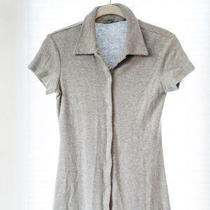 Gray Jersey Dress